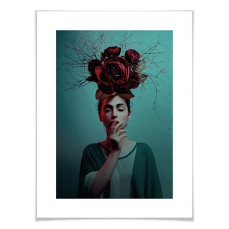 Poster Amin - Flowers in her hair 