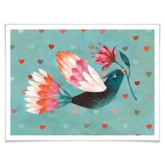 Poster Blanz - Messager d’amour Poster Blanz - Messager d’amour