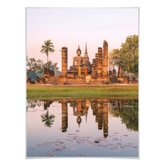 Poster Colombo - Buddhistischer Tempel Sukhothai 