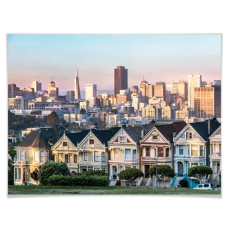 Poster Colombo - Skyline van San Francisco 