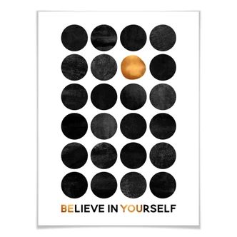 Plakat - Frederiksson - Believe in Yourself 