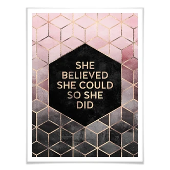 Poster Fredriksson - She Believed 