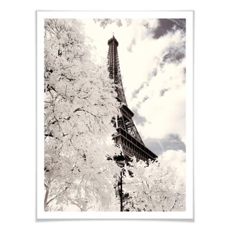 Poster Hugonnard - White Paris 
