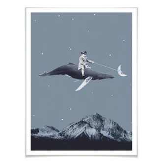 Poster Léon - Aim for the moon 