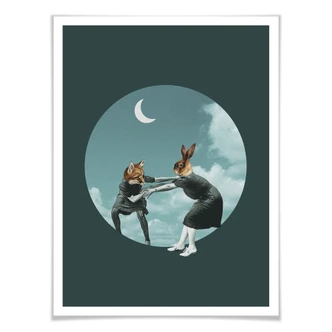 Poster Léon - Chase the night 