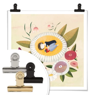 Póster Loske - Sueños de jardín 