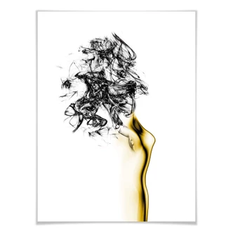 Plakat - Marini - Guld og sølv 02 