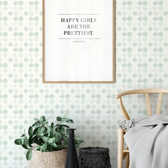 Poster Audrey Hepburn - Happy Girls Poster Audrey Hepburn - Happy Girls