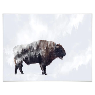 Poster Beáta - Der Bison 