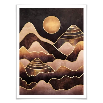 Frederiksson Plakat - Solnedgang 