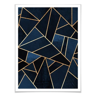 Poster Fredriksson - Stein des Ozeans 