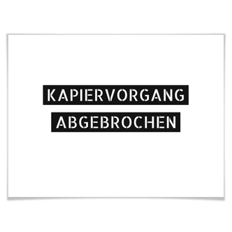 Processen för inkapsling av Poster avbruten Processen för inkapsling av Poster avbruten