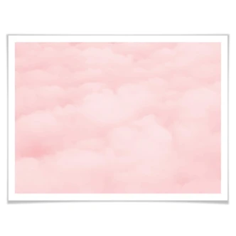 Poster Clouds like Cotton Candy 