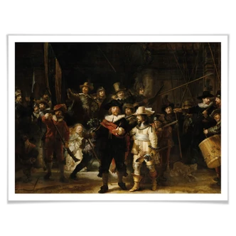 Poster Rembrandt - Die Nachtwache 
