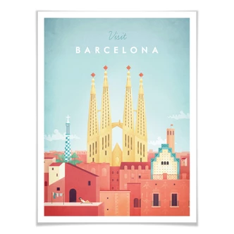 Póster Rivers - Barcelona 