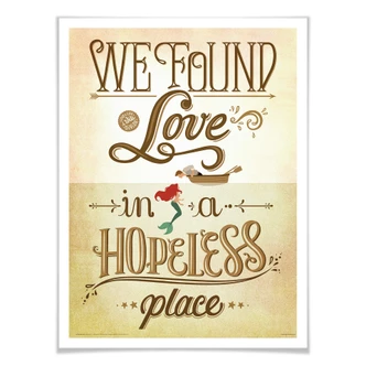 Poster Tohmé - We found Love 