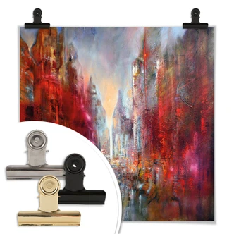 Póster - Schmucker - Ciudad catedralicia 