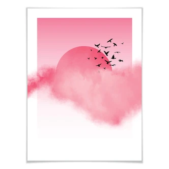 Poster Nordic Creators - Pink Sunshine 