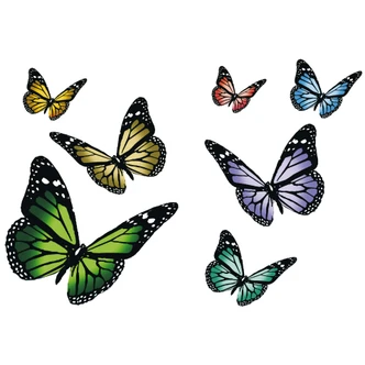 Muurstickers Vlinders 1 Muurstickers Vlinders 1