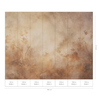 Landschap behang Big Pictures bruin 3.50 x 2.70 m Landschap behang Big Pictures bruin 3.50 x 2.70 m