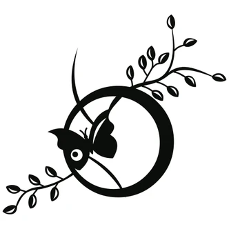 Wandtattoo Modern Nature 