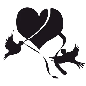 Wandtattoo Spatzenwerk 