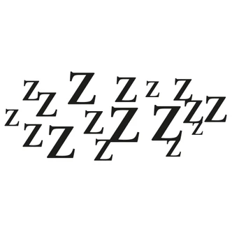 Sticker mural - Sommeil profond 