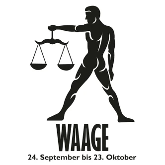 Wandtattoo Sternzeichen - Waage 