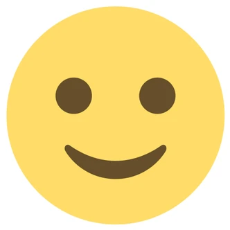 Wall Sticker Emoji Smiling Face 