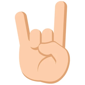 Wall Sticker Emoji Lets Rock 