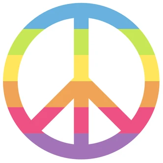 Wall Sticker Emoji Peace 