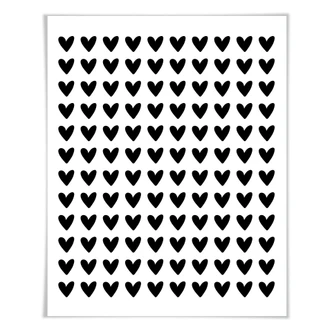 Adesivi cuoricini segnaposto 