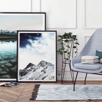 Poster Snow Mountain 