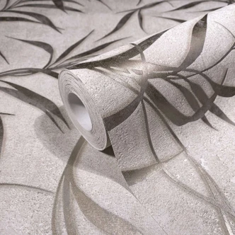 non-woven tapet beige blomster til stue soveværelse tapet marburg 