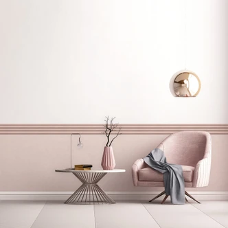 Vliestapete mit einfarbiger Struktur beige, rot Uni 