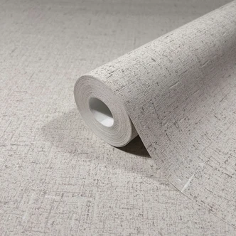 Tapeta z włókniny o lekko błyszczącej beżowo-szarej gładkiej fakturze Tapeta z włókniny o lekko błyszczącej beżowo-szarej gładkiej fakturze