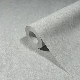 Vliestapete mit matter, leichter Struktur grau Betonoptik 