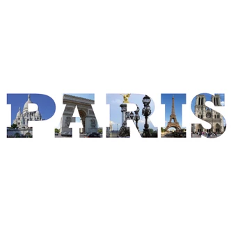 Impression Paris Wall sticker 