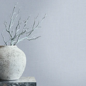 Vliestapete Textil, Struktur Uni Modern matt in Grau 