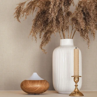 Tapeta z włókniny, teksturowana, gładka, nowoczesna, matowa w kolorze beżowym 