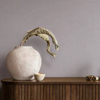 Vliestapete Textil, Struktur Uni Modern matt in Lila 