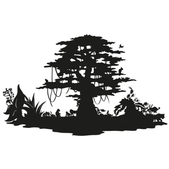 Wandtattoo African Jungle Wandtattoo African Jungle