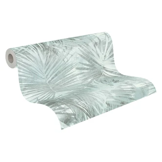 Livingwalls vliesbehang Hygge blauw, groen 