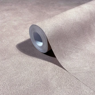 Tapeta z włókniny o wyglądzie betonu gładka matowa w kolorze beżowym  