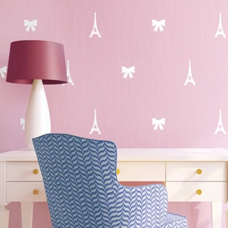 Wandtattoo Eiffelturm Set Wandtattoo Eiffelturm Set