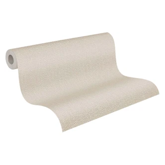 Strukturtapete Beige Grau - Vliestapete A.S. Création 