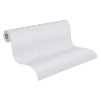 Grå enhetstapet - non-woven tapet, enfärgad - A.S. Création 