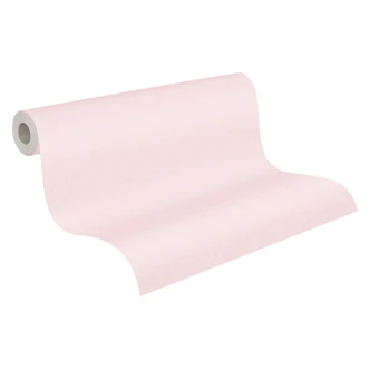 Unit tapet rosa - non-woven tapet konst A.S. Création - matt och lätt strukturerad 