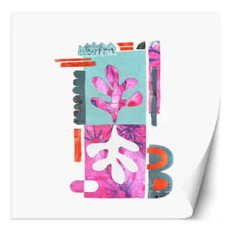 Fototapete, Rosa blau abstrakt - Andrea Haase 