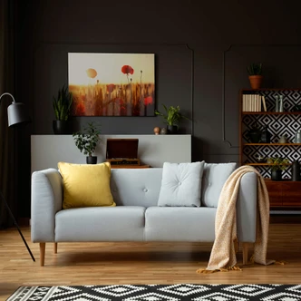 Acrylglas Klaprozen in de Zon 